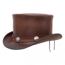EL DORADO TOP HAT, BUFFALO BAND Brown