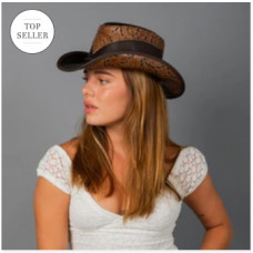 WOMEN'S FALCON COWBOY HAT Double G
