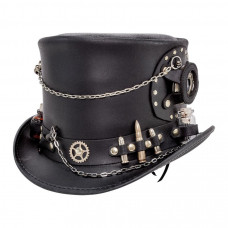 TIME PORT STEAMPUNK TOP HAT Steampunk Hatter
